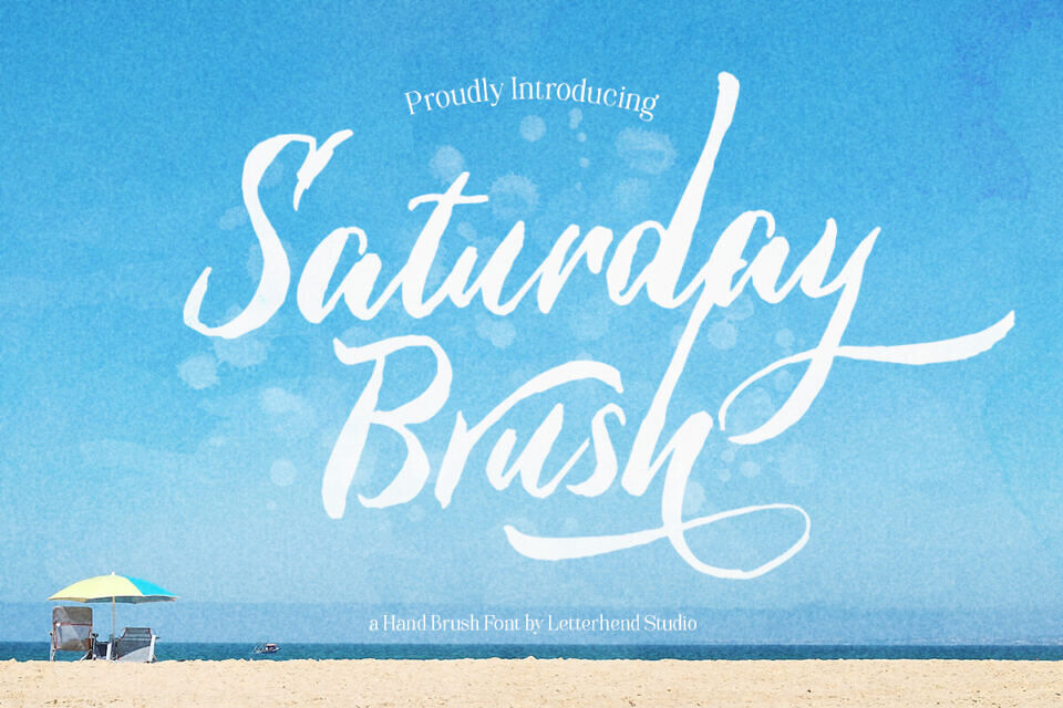 Saturday Brush Font