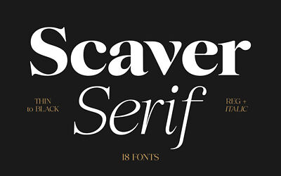 Scaver Font