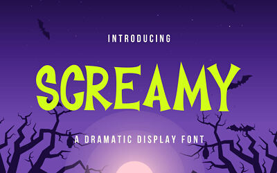 Screamy Font