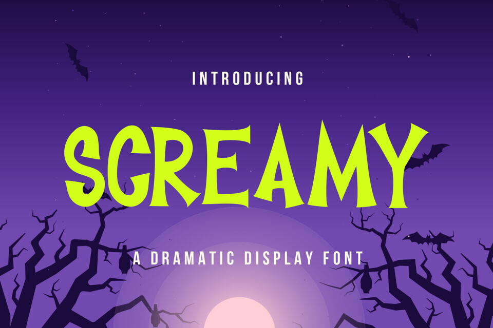 Screamy Font