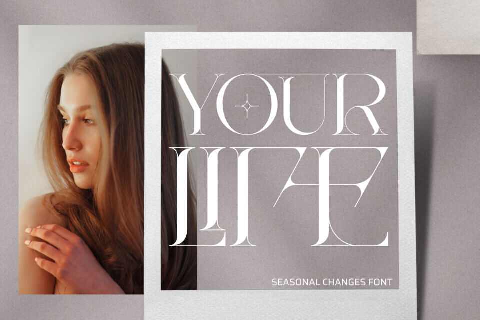 Seasonal Changes Font