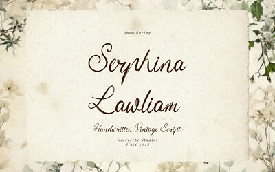 Serphina Lawliam Font