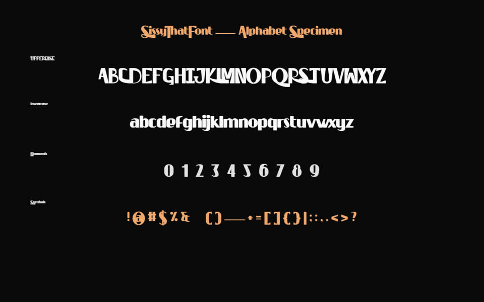 Sissy That Font