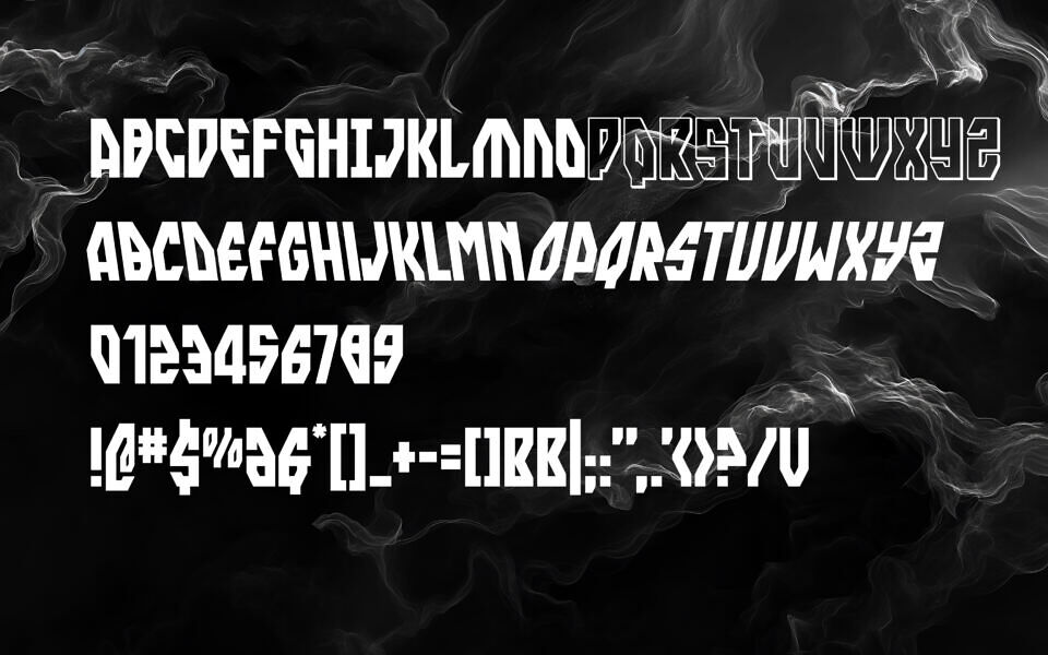 Skyrange Font