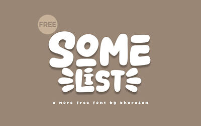 Somelist Font