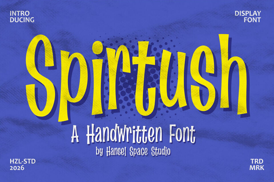 Spirtush Font