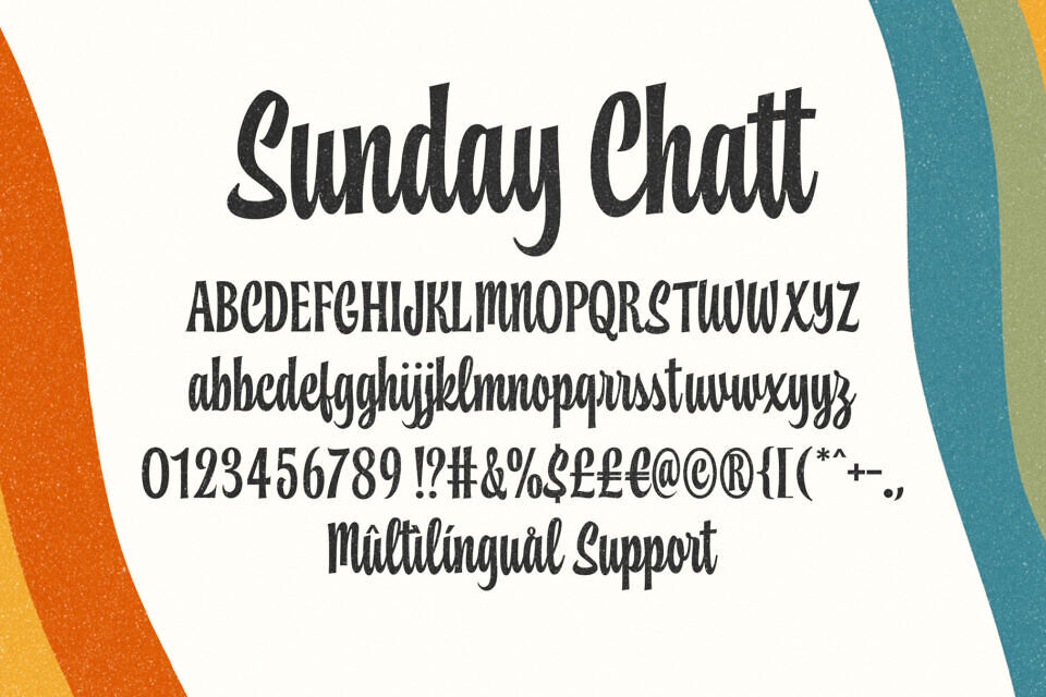 Sunday Chatt Font