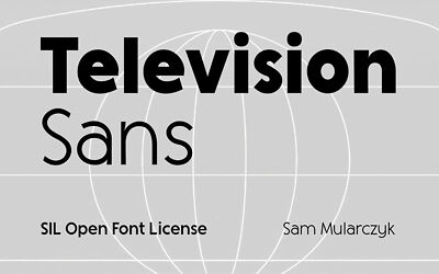 Television Sans Font Family