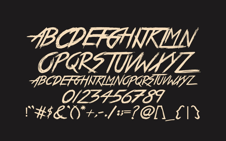 True Lies Font