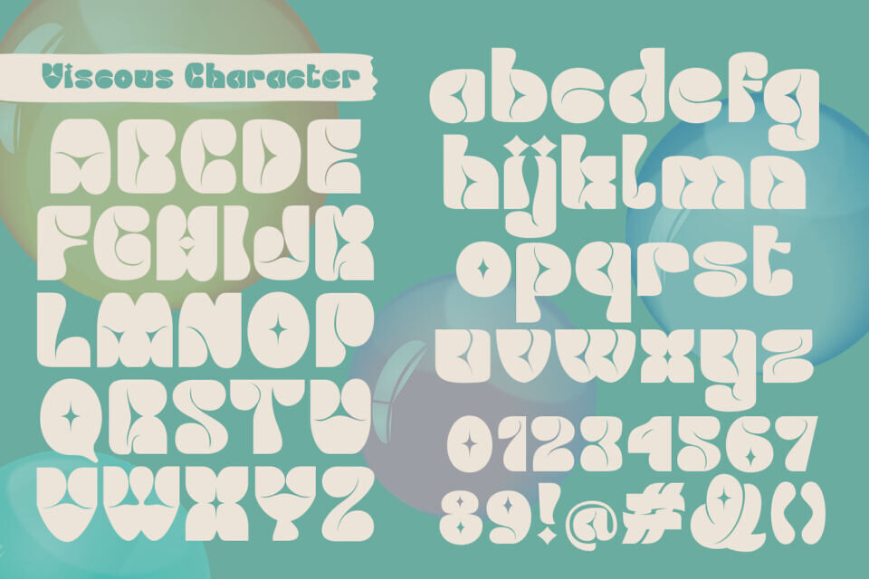 Viscous Font