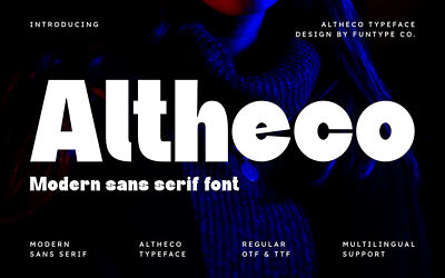 Altheco Font