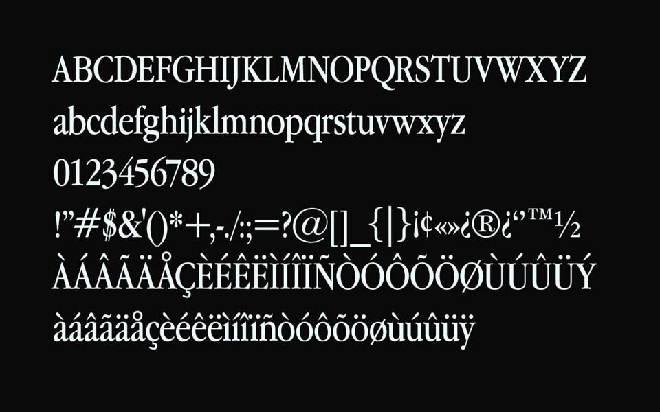 Apple Garamond Font Family