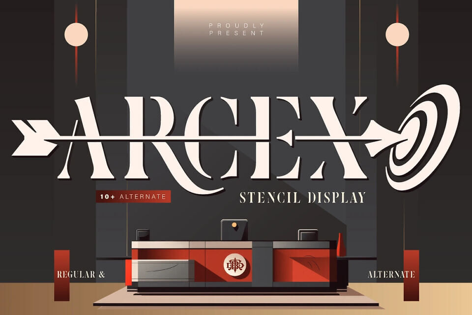 Arcex Font