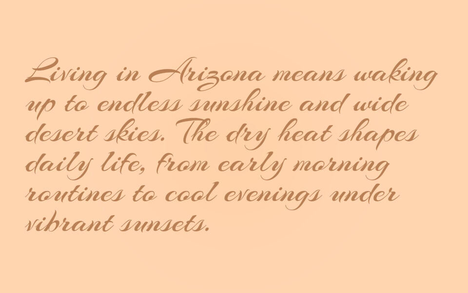 Arizonia Font