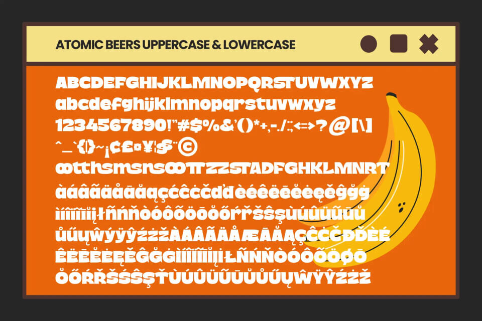 Atomic Beers Font