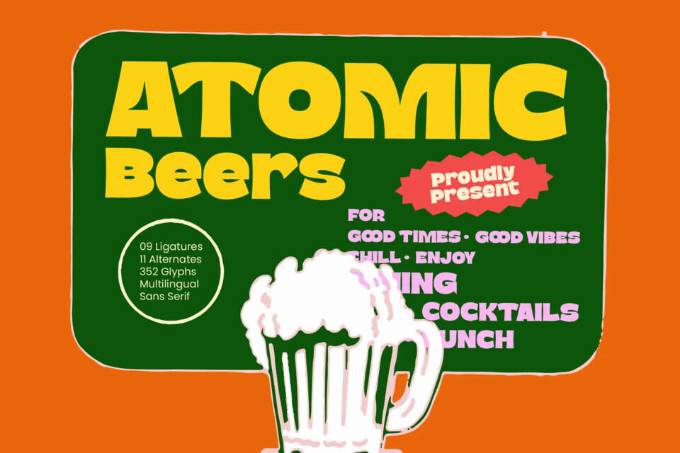 Atomic Beers Font