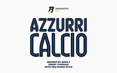 Azzuri Calcio Font