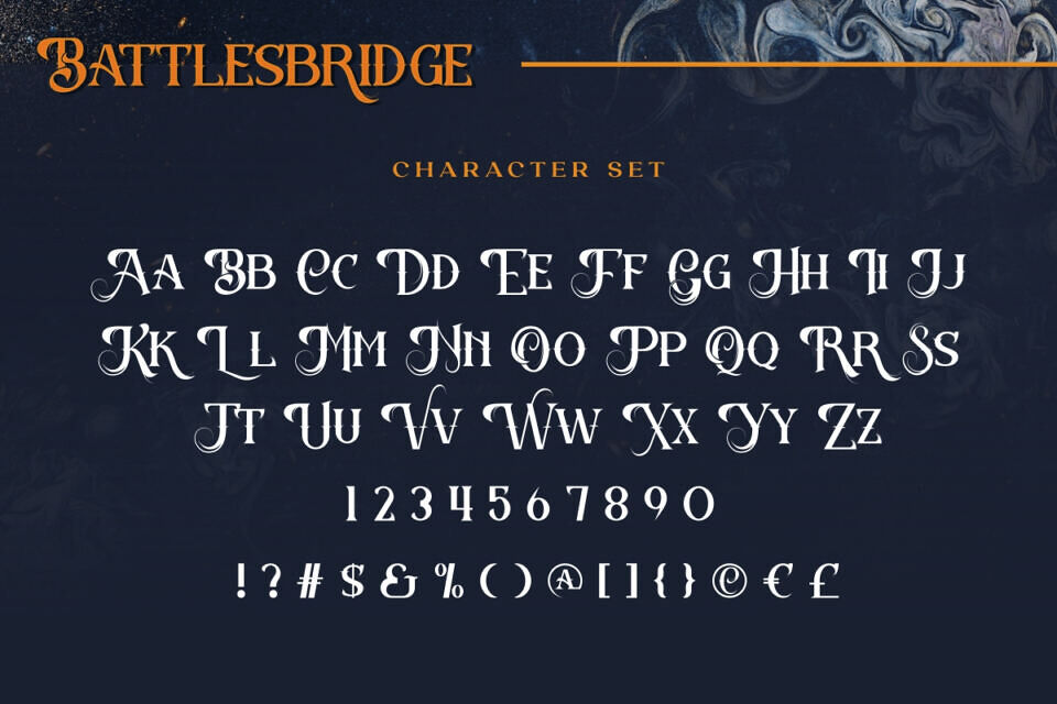 Battlesbridge Font