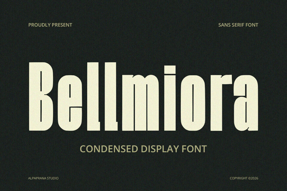 Bellmiora Font