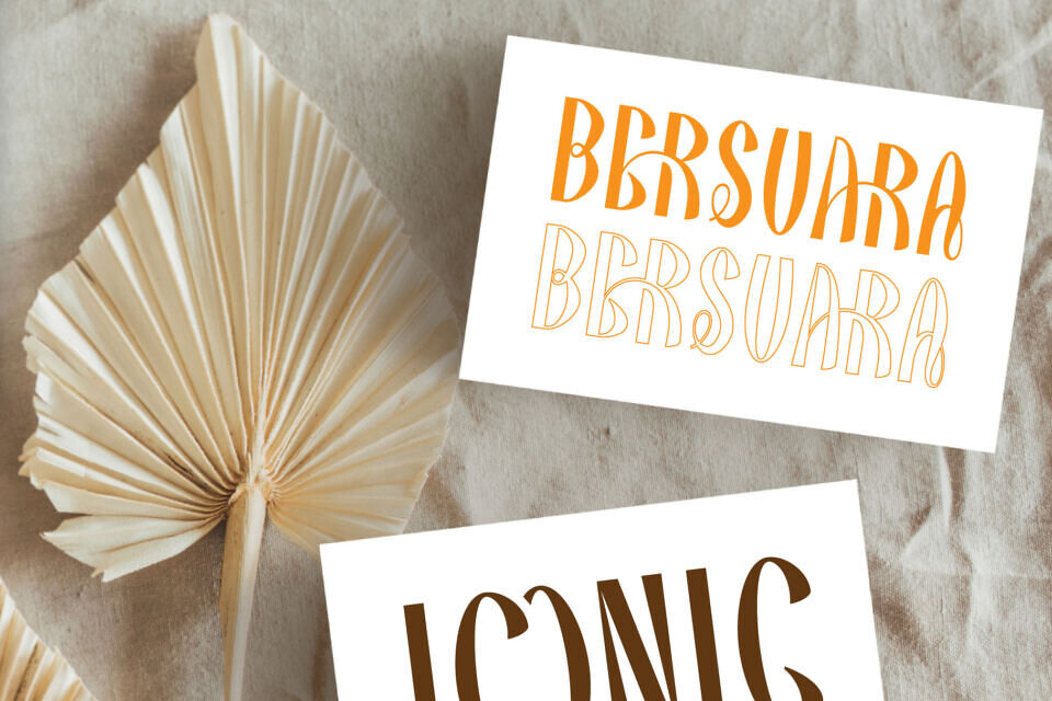 Bersuara Font