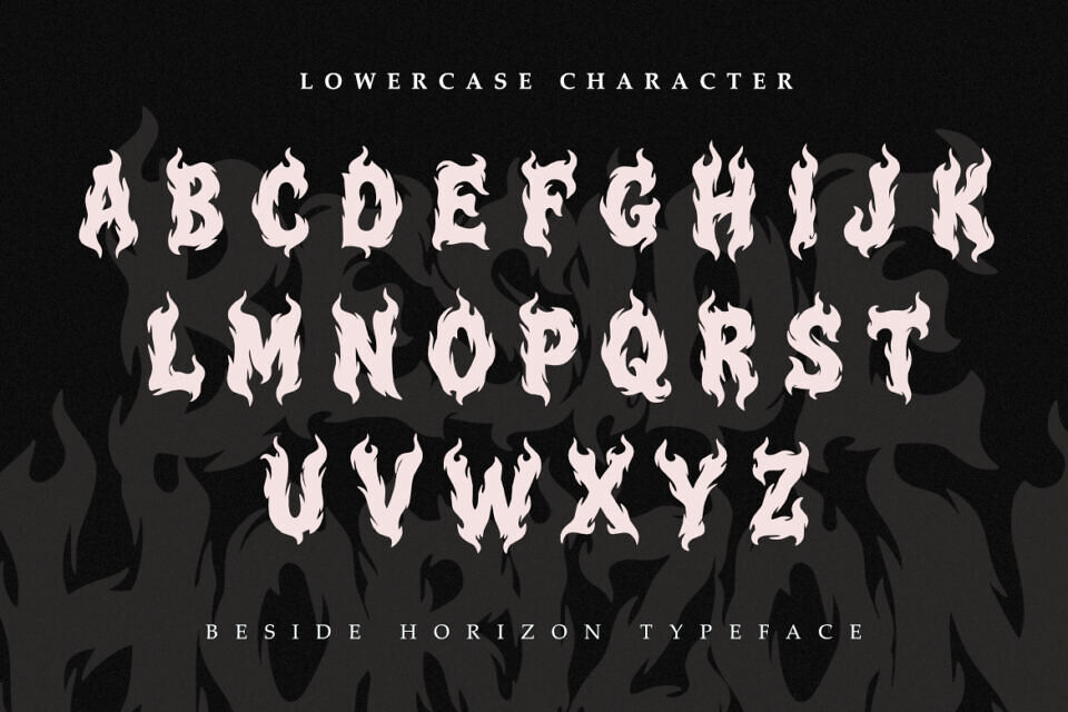 Beside Horizon Font