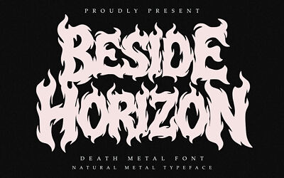 Beside Horizon Font