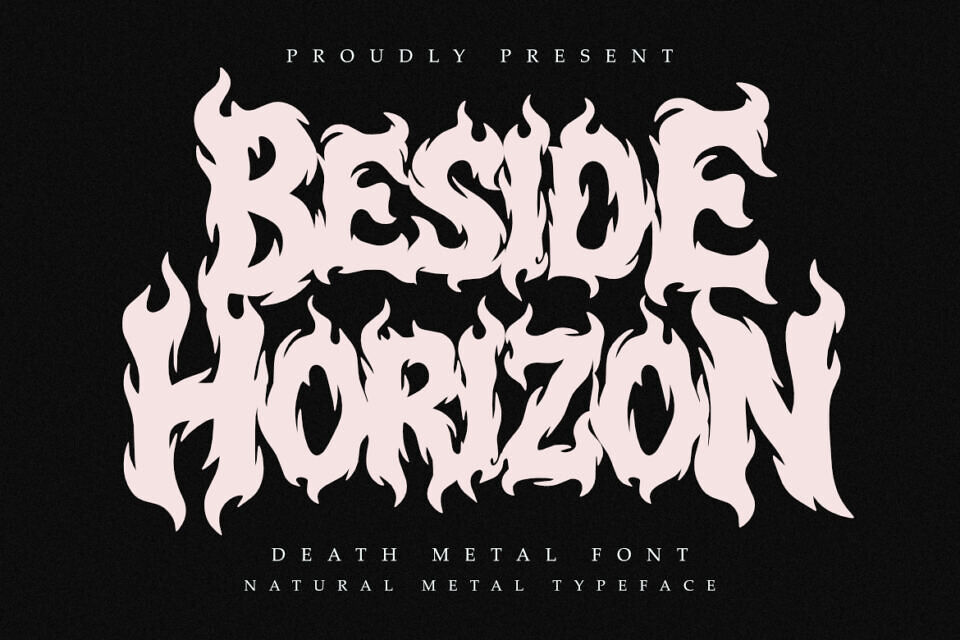 Beside Horizon Font