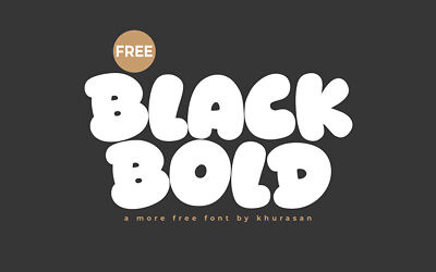 Black Bold Font