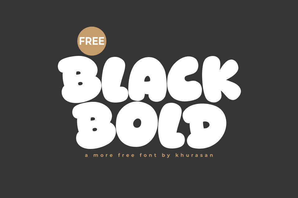 Black Bold Font
