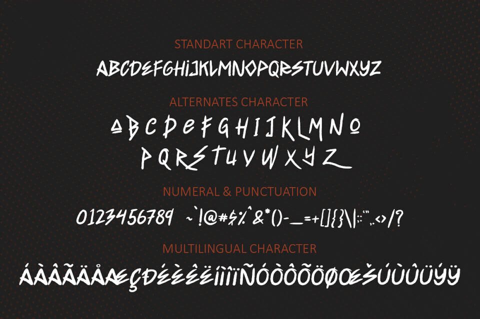 Black Stones Font