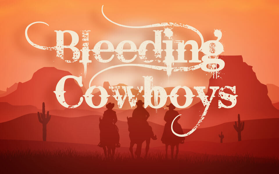 Bleeding Cowboys Font