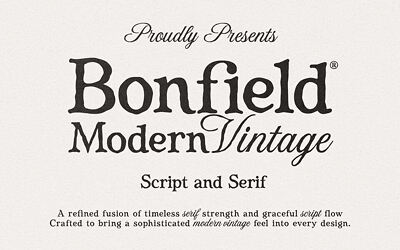 Bonfield Font