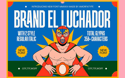 Brandel Luchador Font