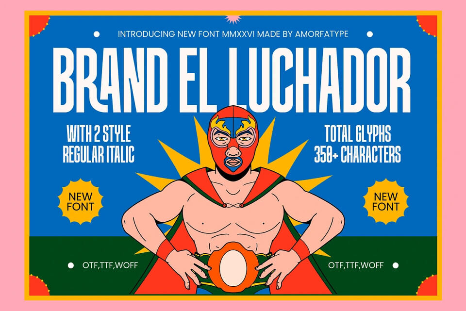 Brandel Luchador Font