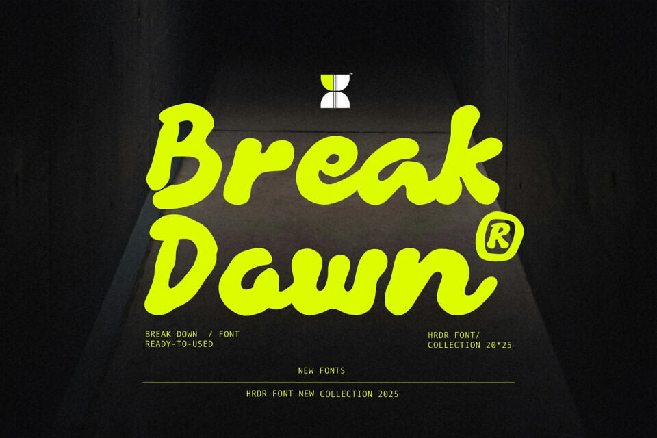 Break Down Font