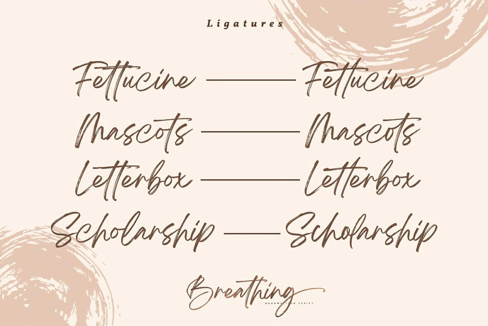 Breathing Font