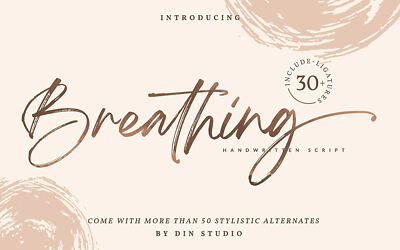 Breathing Font