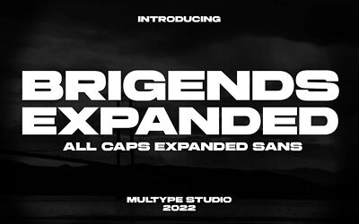 Brigends Expanded Font