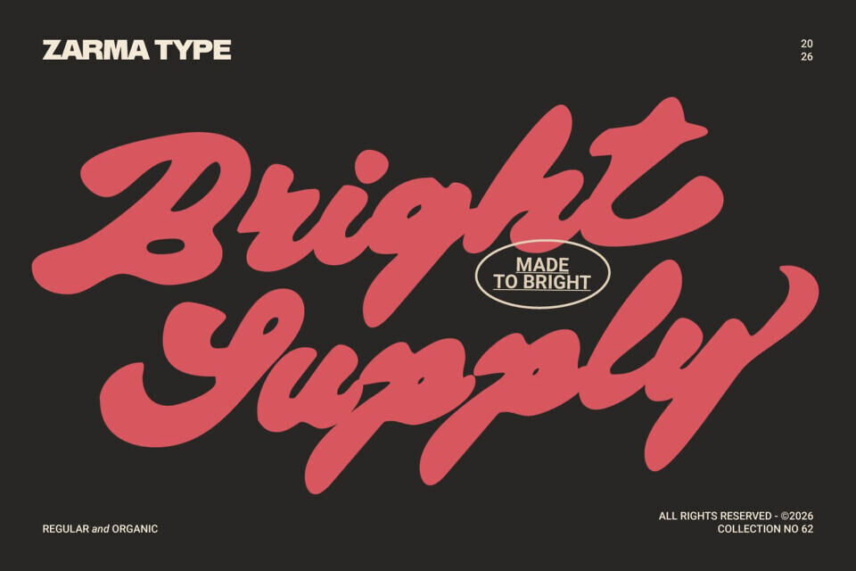 Bright Supply Font
