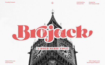 Brojack Font