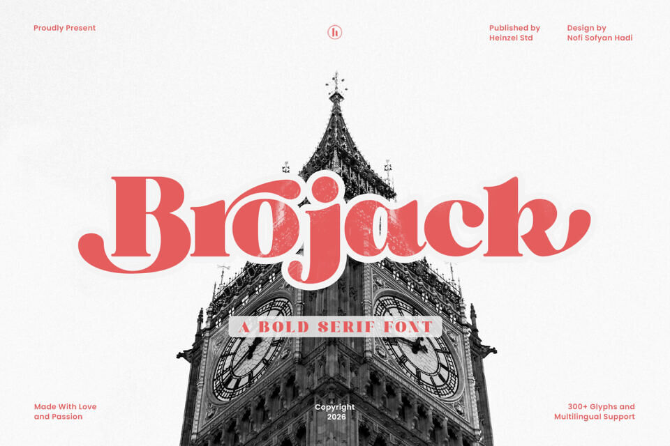 Brojack Font