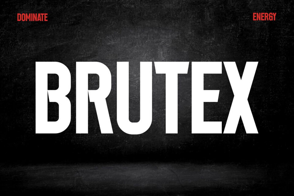 Brutex Font
