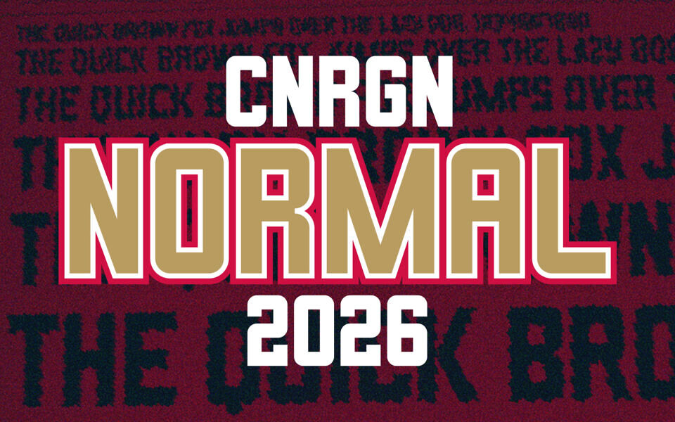 CNRGN Normal Font