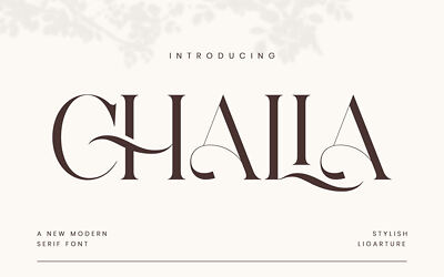 Chalia Font