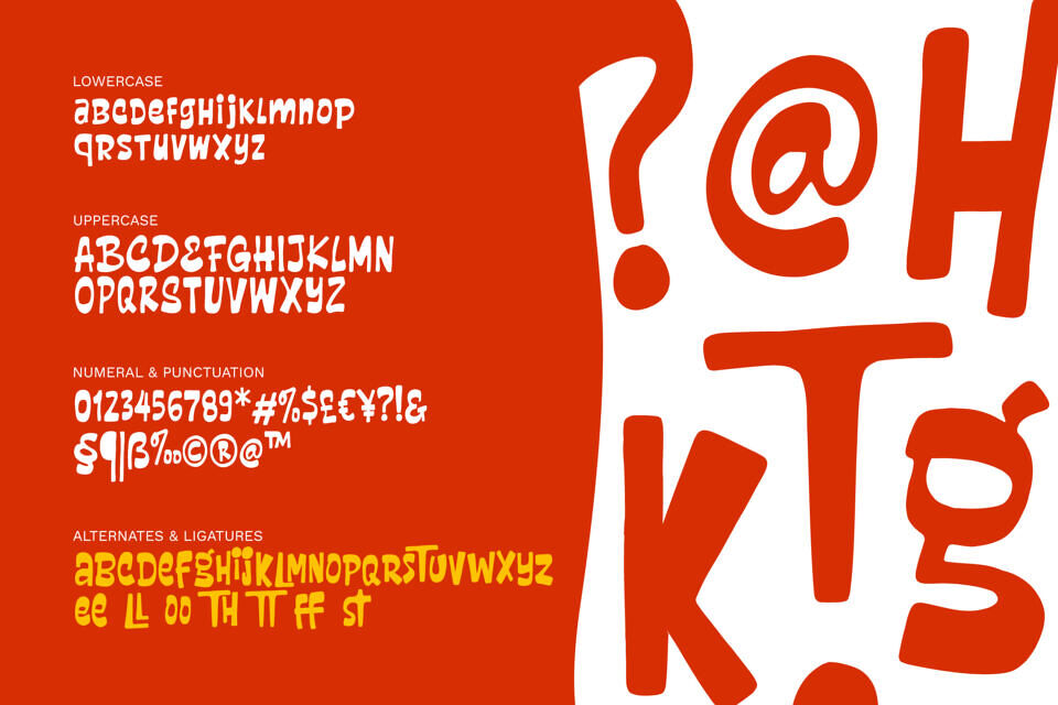 Claping Ballon Font