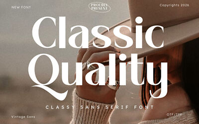 Classic Quality Font