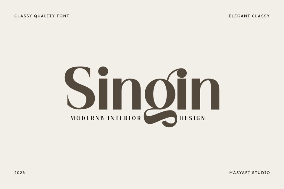 Classic Quality Font