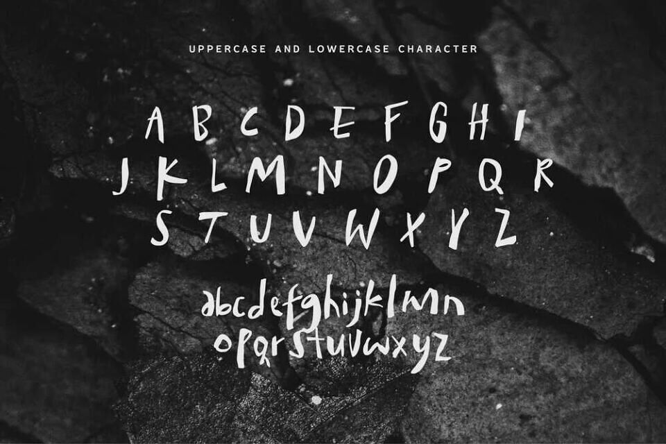 Crude Line Font