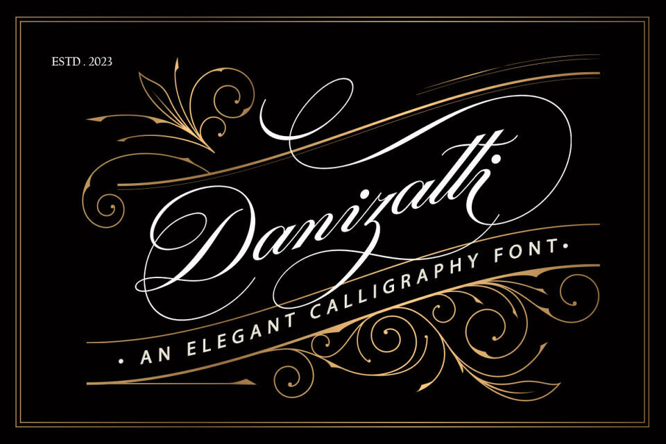 Dannizatti Script Font