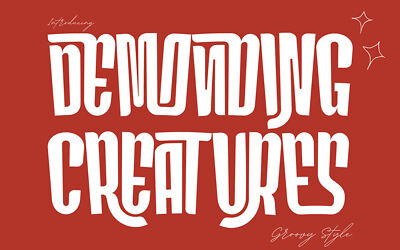 Demanding Creatures Font